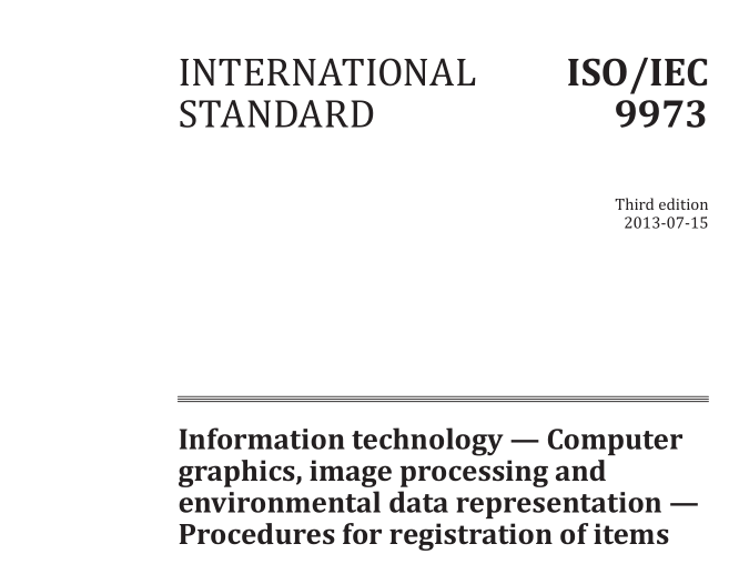 ISO/IEC 9973:2013
