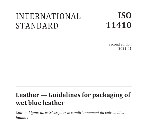 ISO 11410:2021