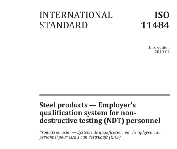 ISO 11484:2019