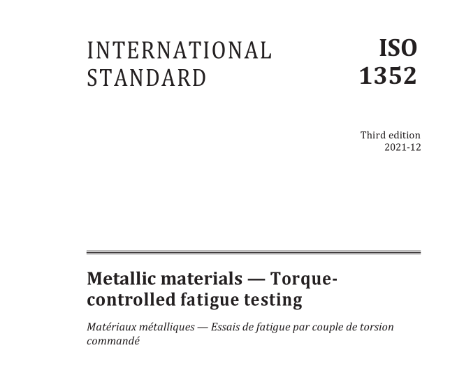 ISO 1352:2021