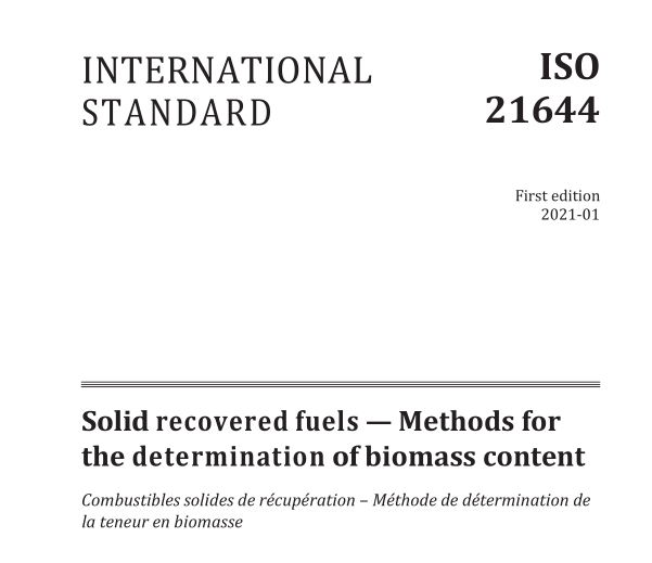 ISO 21644:2021