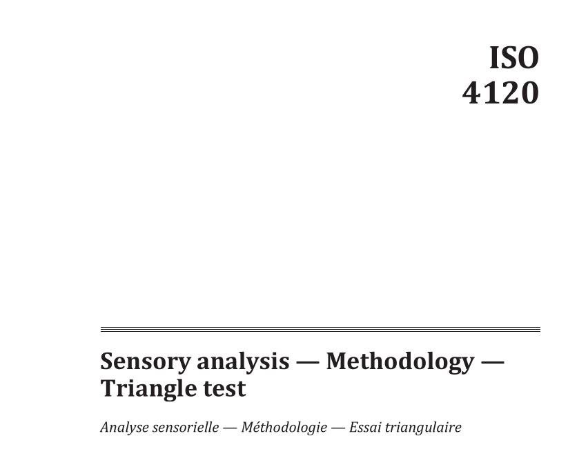 ISO 4120:2021