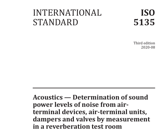 ISO 5135:2020